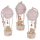Bomboniere mongolfiere rosa baby